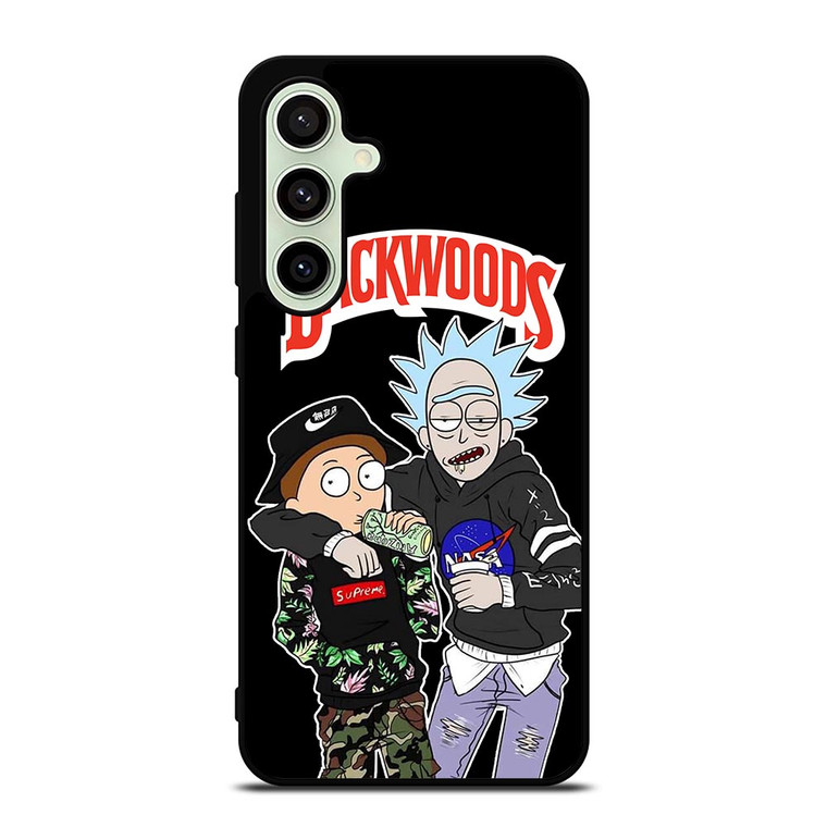 BACKWOODS RICK AND MORTY 4 Samsung Galaxy S24 FE Case Cover