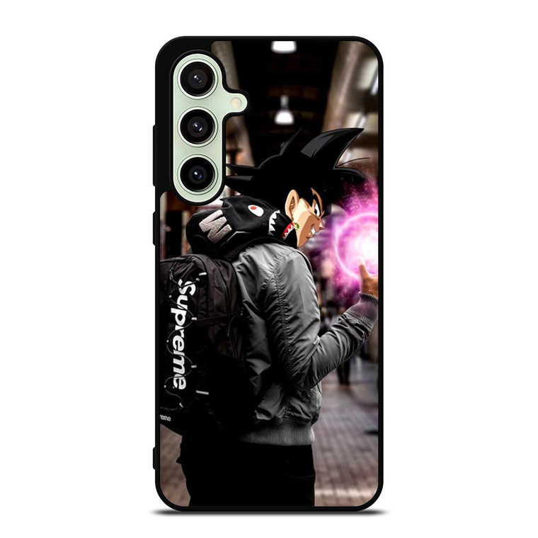 BLACK GOKU SUPREME Samsung Galaxy S24 FE Case Cover