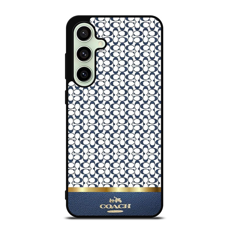 COACH NEW YORK LOGO BLUE ICON Samsung Galaxy S24 FE Case Cover COACH NEW YORK LOGO BLUE ICON Samsung Galaxy S24 FE Case Cover