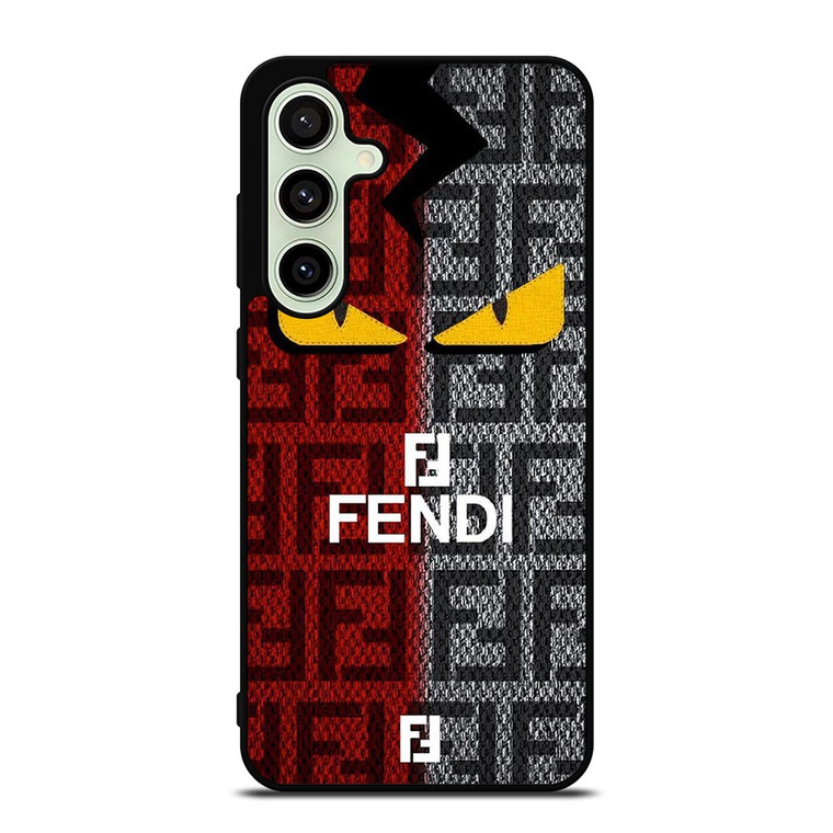 FENDI EYES LOGO Samsung Galaxy S24 FE Case Cover FENDI EYES LOGO Samsung Galaxy S24 FE Case Cover