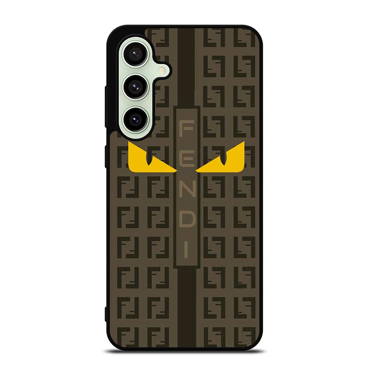 FENDI PARIS EYES PATTERN Samsung Galaxy S24 FE Case Cover