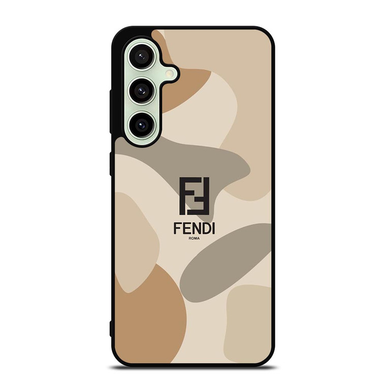 FENDI ROMA CAMO LOGO Samsung Galaxy S24 FE Case Cover FENDI ROMA CAMO LOGO Samsung Galaxy S24 FE Case Cover