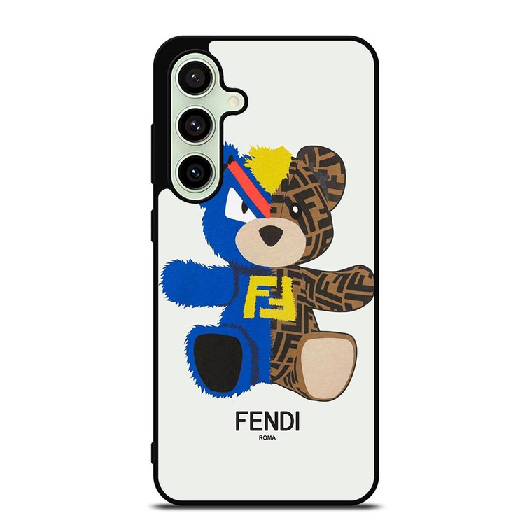 FENDI ROMA LOGO BEAR ICON Samsung Galaxy S24 FE Case Cover FENDI ROMA LOGO BEAR ICON Samsung Galaxy S24 FE Case Cover