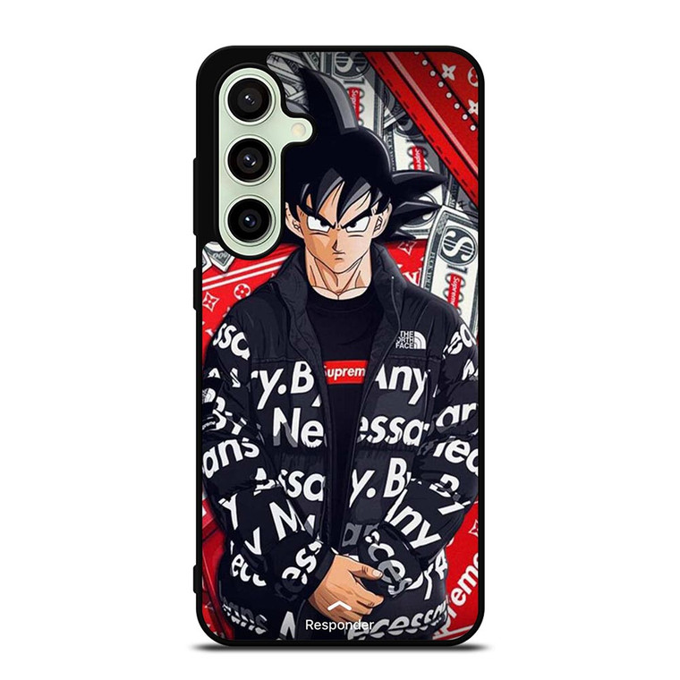 GOKU DRAGON BALL SUPREME NORTH FACE Samsung Galaxy S24 FE Case Cover