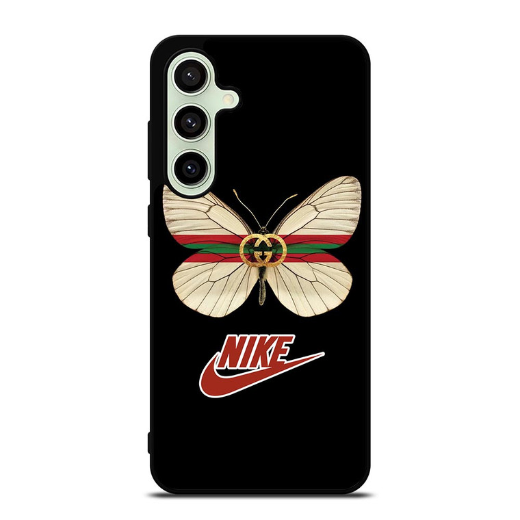 GUCCI BUTTERFLY X NIKE LOGO ICON Samsung Galaxy S24 FE Case Cover GUCCI BUTTERFLY X NIKE LOGO ICON Samsung Galaxy S24 FE Case Cover