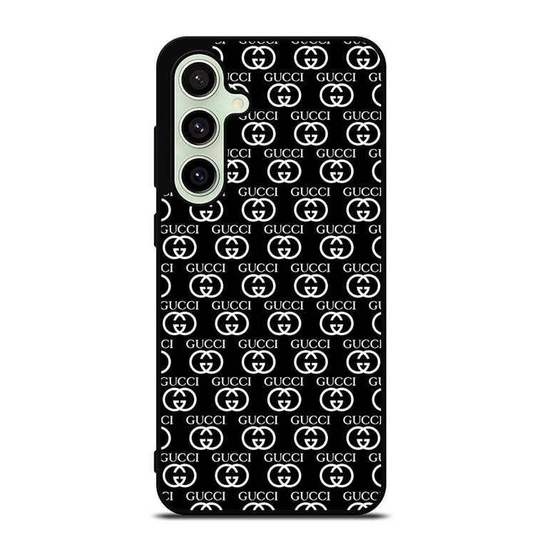 GUCCI COLLLAGE LOGO BLACK Samsung Galaxy S24 FE Case Cover GUCCI COLLLAGE LOGO BLACK Samsung Galaxy S24 FE Case Cover