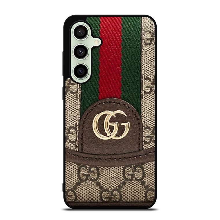 GUCCI LOGO BROWN BAG Samsung Galaxy S24 FE Case Cover GUCCI LOGO BROWN BAG Samsung Galaxy S24 FE Case Cover