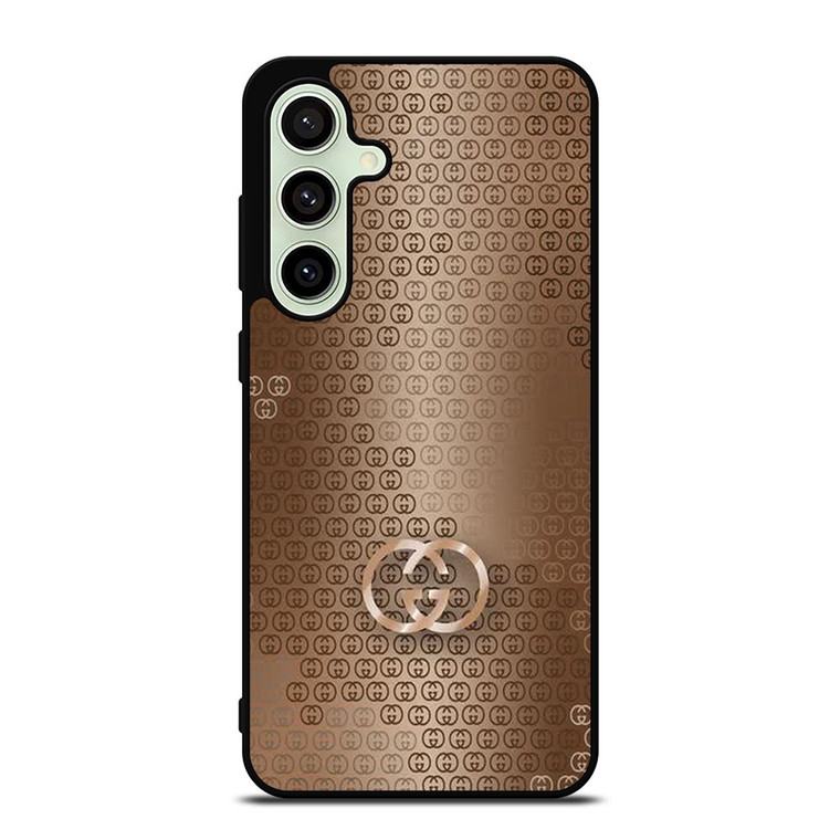 GUCCI LOGO PATTERN GOLD Samsung Galaxy S24 FE Case Cover GUCCI LOGO PATTERN GOLD Samsung Galaxy S24 FE Case Cover