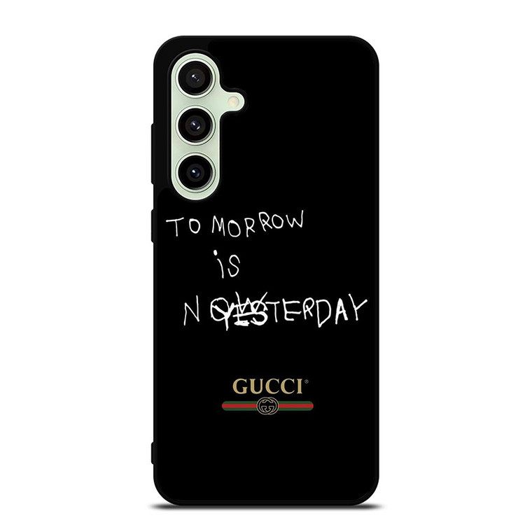 GUCCI LOGO TOMORROW IS NOW Samsung Galaxy S24 FE Case Cover GUCCI LOGO TOMORROW IS NOW Samsung Galaxy S24 FE Case Cover