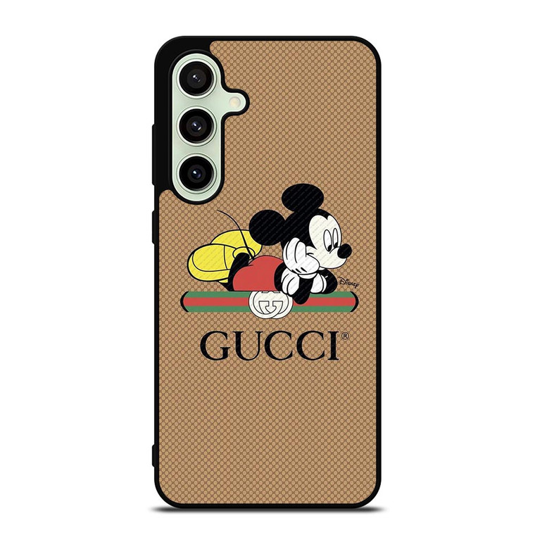 GUCCI LOGO X DISNEY MICKEY MOUSE ICON Samsung Galaxy S24 FE Case Cover GUCCI LOGO X DISNEY MICKEY MOUSE ICON Samsung Galaxy S24 FE Case Cover