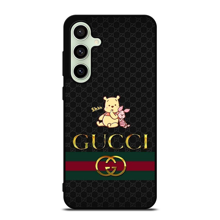 GUCCI LOGO X WINNIE THE POOH PIGLET DISNEY Samsung Galaxy S24 FE Case Cover GUCCI LOGO X WINNIE THE POOH PIGLET DISNEY Samsung Galaxy S24 FE Case Cover