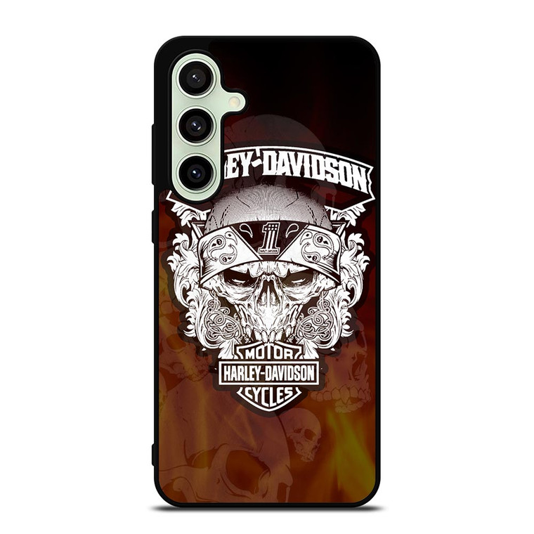 HARLEY DAVIDSON FLAME LOGO Samsung Galaxy S24 FE Case Cover HARLEY DAVIDSON FLAME LOGO Samsung Galaxy S24 FE Case Cover