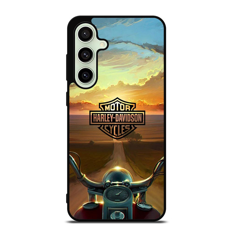 HARLEY DAVIDSON LOGO ART Samsung Galaxy S24 FE Case Cover HARLEY DAVIDSON LOGO ART Samsung Galaxy S24 FE Case Cover