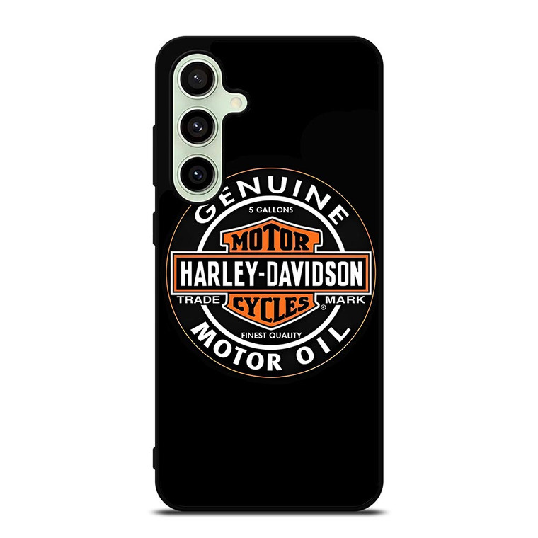 HARLEY DAVIDSON MOTOR OIL BADGE Samsung Galaxy S24 FE Case Cover HARLEY DAVIDSON MOTOR OIL BADGE Samsung Galaxy S24 FE Case Cover