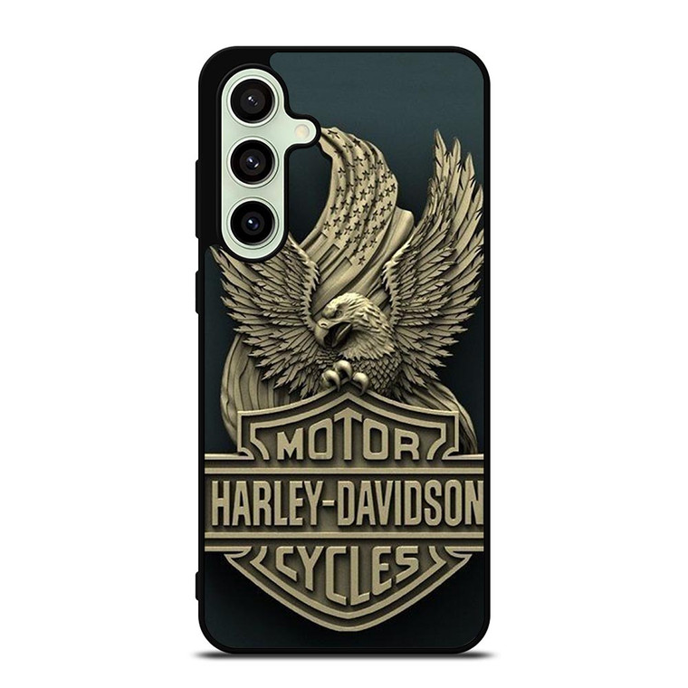 HARLEY DAVIDSON MOTORCYCLE EMBLEM Samsung Galaxy S24 FE Case Cover