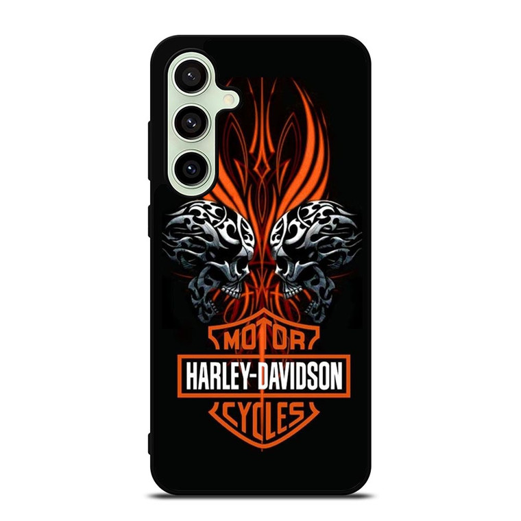 HARLEY DAVIDSON MOTORCYCLE METAL SKULL Samsung Galaxy S24 FE Case Cover HARLEY DAVIDSON MOTORCYCLE METAL SKULL Samsung Galaxy S24 FE Case Cover