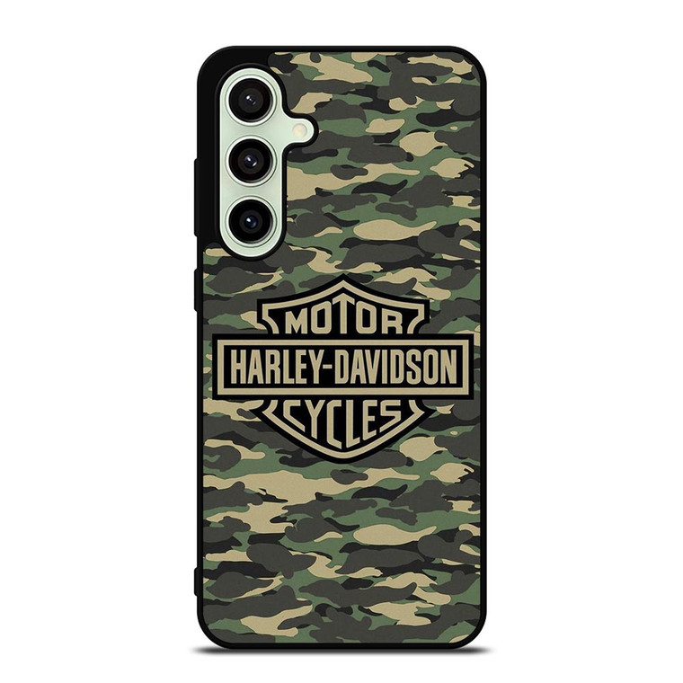 HARLEY DAVIDSON MOTORCYCLES LOGO COMPANY CAMO Samsung Galaxy S24 FE Case Cover HARLEY DAVIDSON MOTORCYCLES LOGO COMPANY CAMO Samsung Galaxy S24 FE Case Cover