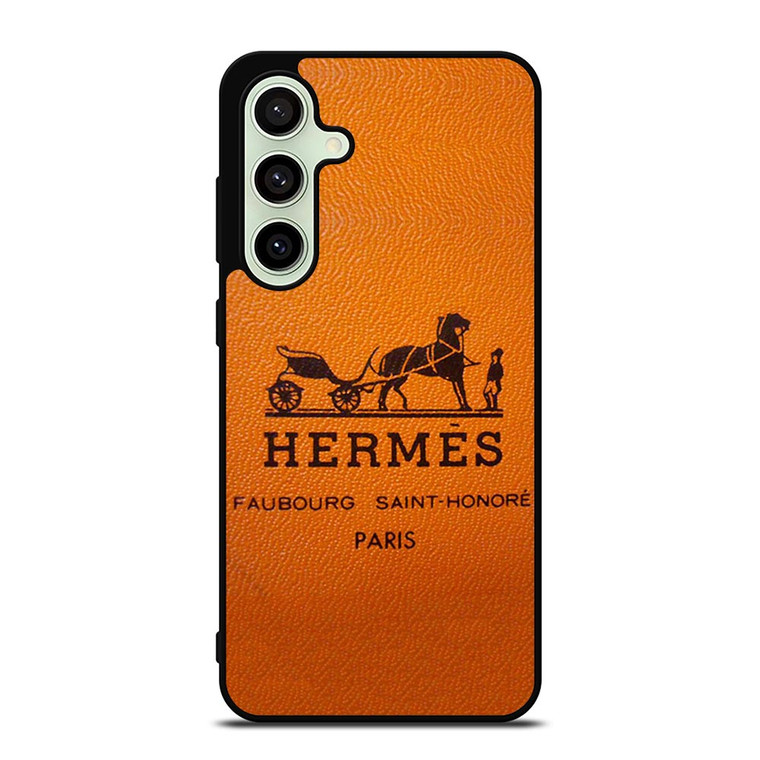 HERMES PARIS LOGO FAUBOURG SAINT-HONORE Samsung Galaxy S24 FE Case Cover HERMES PARIS LOGO FAUBOURG SAINT-HONORE Samsung Galaxy S24 FE Case Cover
