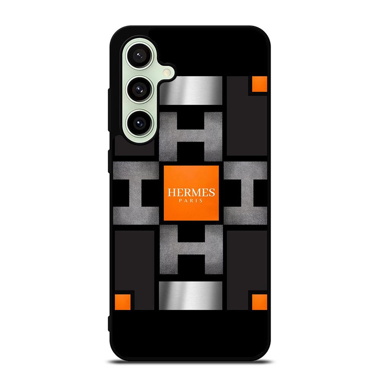 HERMES PARIS LOGO LUXURY ICON Samsung Galaxy S24 FE Case Cover HERMES PARIS LOGO LUXURY ICON Samsung Galaxy S24 FE Case Cover