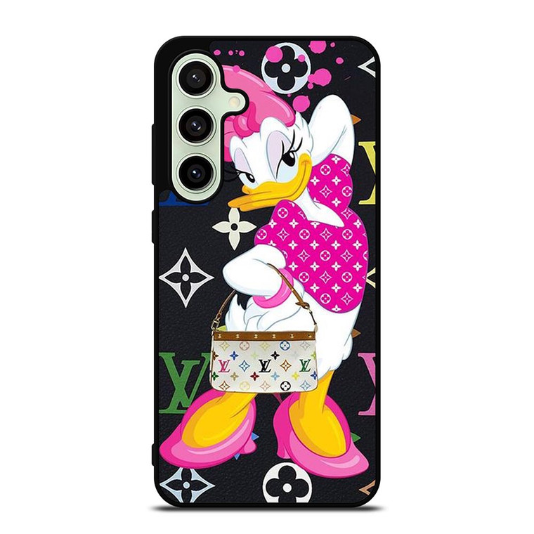 LOUIS VUITTON LOGO DAISY DUCK DISNEY Samsung Galaxy S24 FE Case Cover