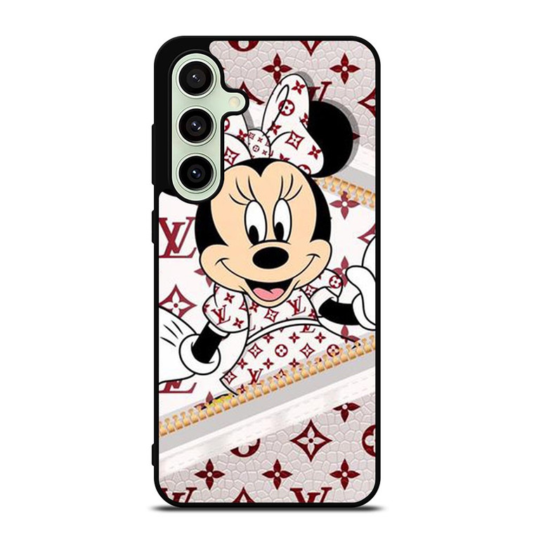 LOUIS VUITTON LV ZIPPER X MINNIE MOUSE DISNEY Samsung Galaxy S24 FE Case Cover