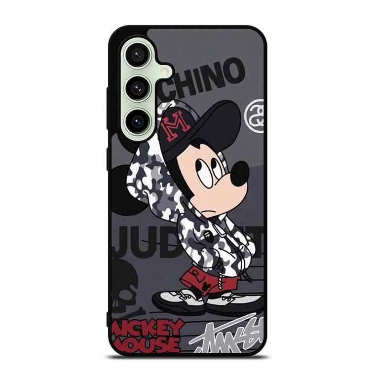 MICKEY MOUSE MOSCHINO Samsung Galaxy S24 FE Case Cover MICKEY MOUSE MOSCHINO Samsung Galaxy S24 FE Case Cover
