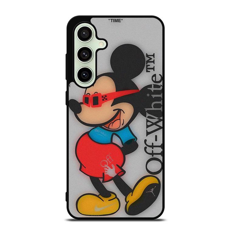 MICKEY MOUSE OFF WHITE ART Samsung Galaxy S24 FE Case Cover