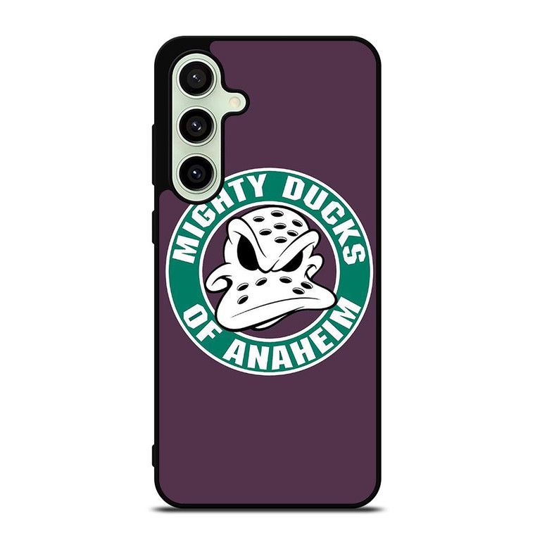 MIGHTY DUCKS HOCKEY BADGE Samsung Galaxy S24 FE Case Cover