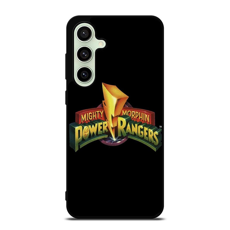 MIGHTY MORPHIN POWER RANGERS LOGO Samsung Galaxy S24 FE Case Cover