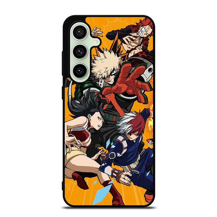 MY HERO ACADEMIA MANGA CHARACTER Samsung Galaxy S24 FE Case Cover