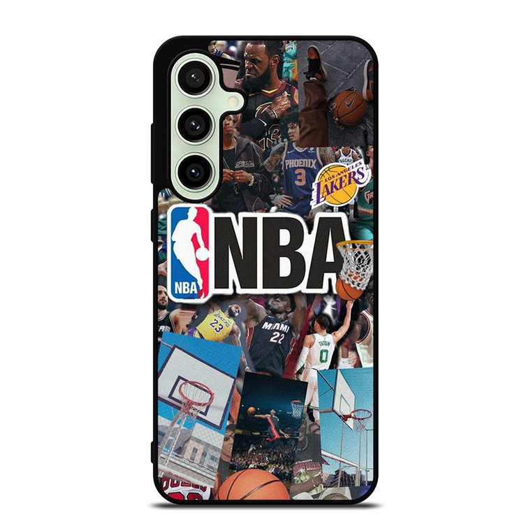 NBA BASKETBALL COLLAGE Samsung Galaxy S24 FE Case Cover