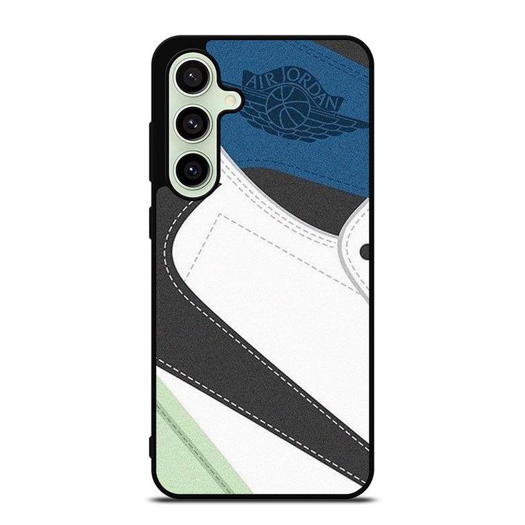 NIKE AIR JORDAN 1 HIGH BLUE Samsung Galaxy S24 FE Case Cover