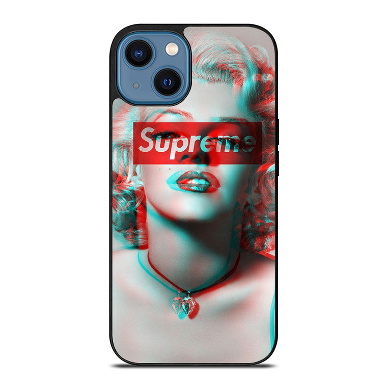 MARILYN MONROE SUPREME  iPhone 14 Case Cover MARILYN MONROE SUPREME  iPhone 14 Case Cover