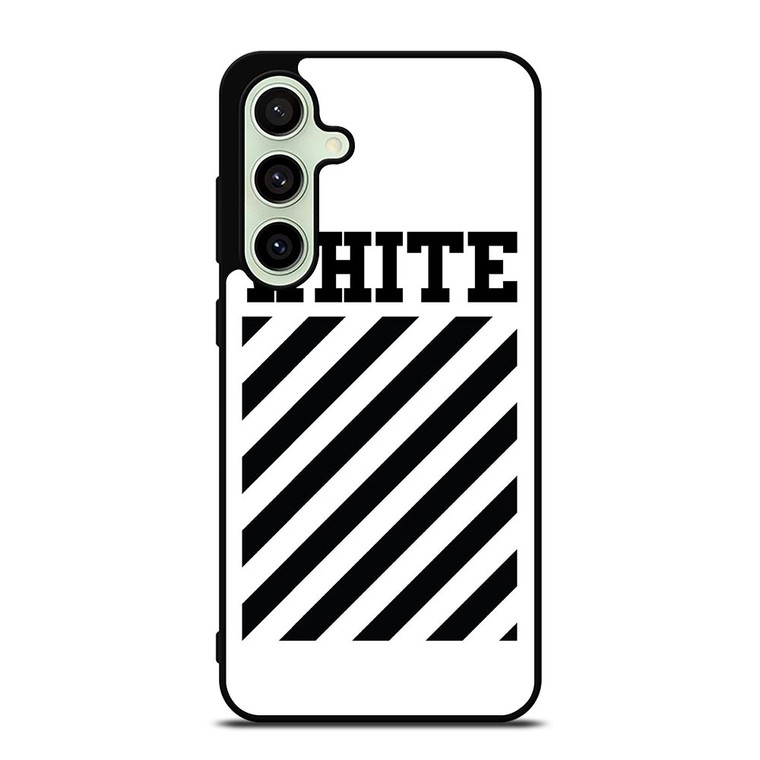 OFF WHITE LOGO Samsung Galaxy S24 FE Case Cover