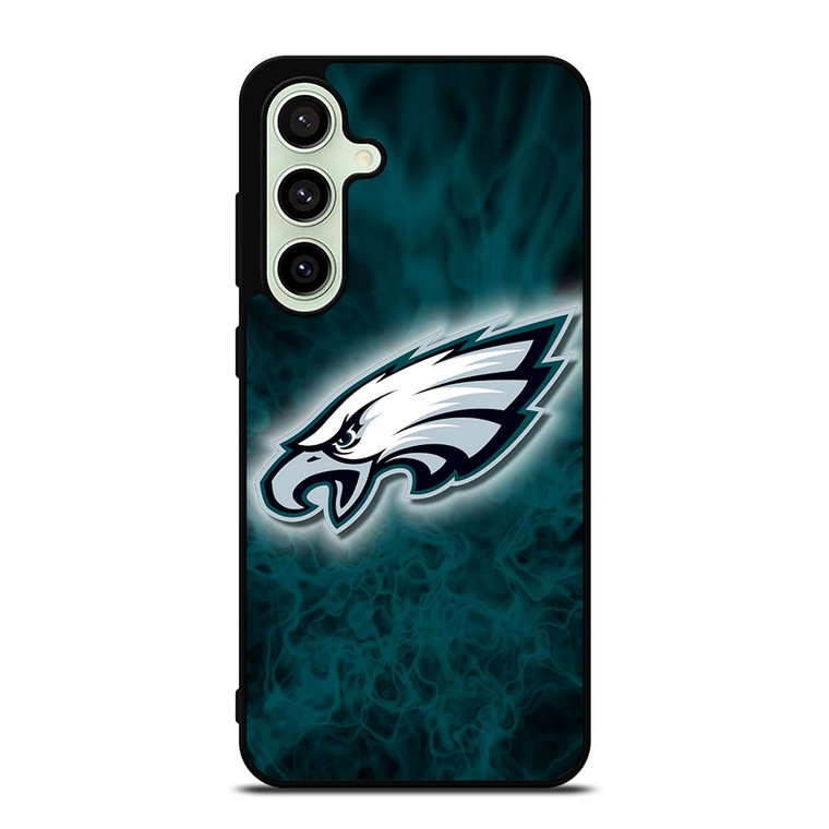 PHILADELPHIA EAGLES SMOKED LOGO Samsung Galaxy S24 FE Case Cover