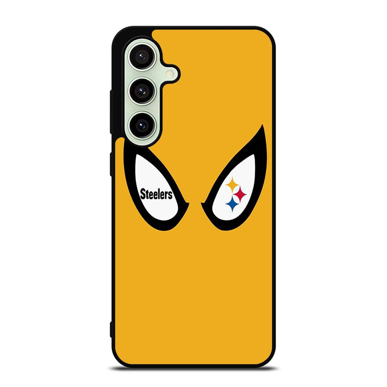 PITTSBURGH STEELERS SPIDERMAN LOGO Samsung Galaxy S24 FE Case Cover