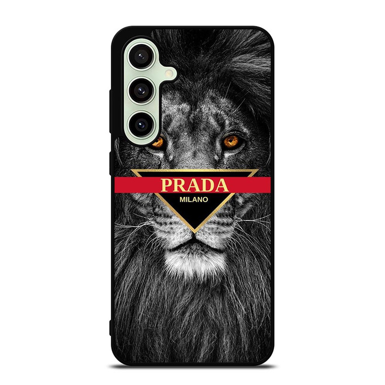 PRADA MILANO LOGO LION Samsung Galaxy S24 FE Case Cover