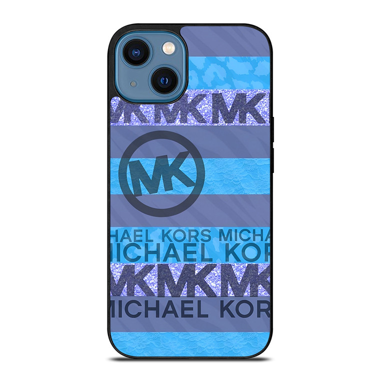 MICHAEL KORS BLUE STRIPE  iPhone 14 Case Cover