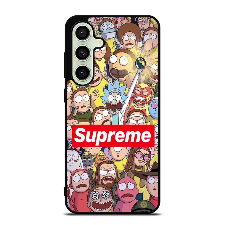 RICK AND MORTY SUPREME 2 Samsung Galaxy S24 FE Case Cover