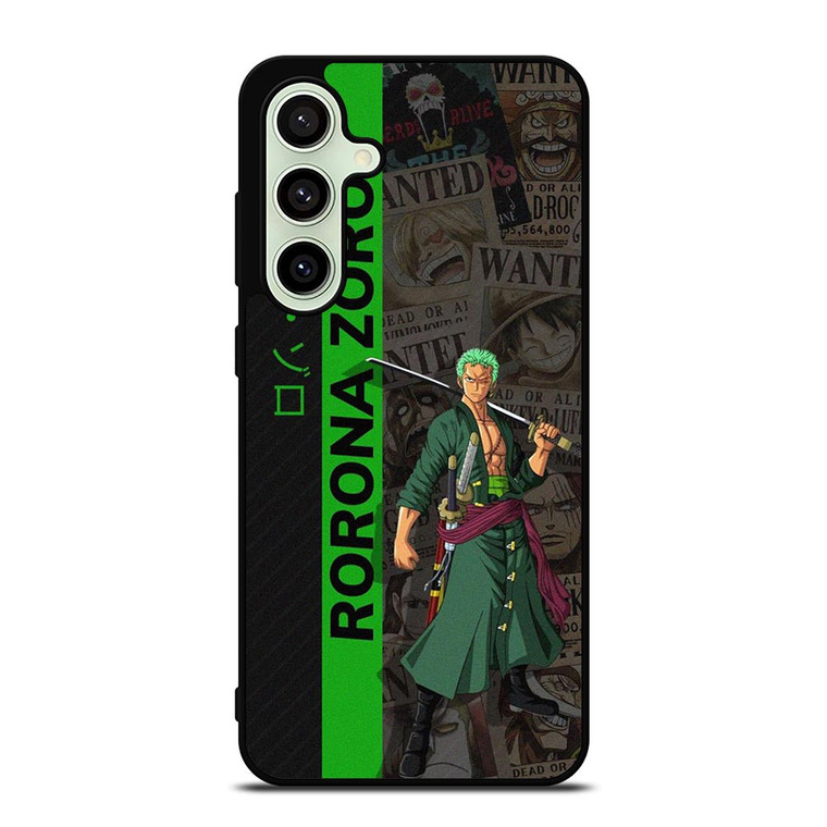 RORONA ZORO ANIME MANGA Samsung Galaxy S24 FE Case Cover