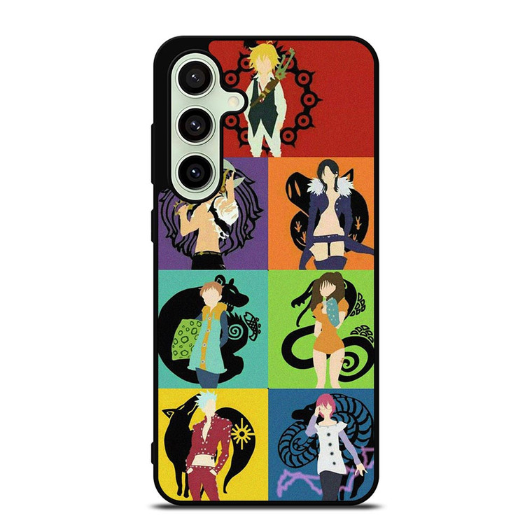 SEVEN DEADLY SINS ANIME COLLAGE Samsung Galaxy S24 FE Case Cover
