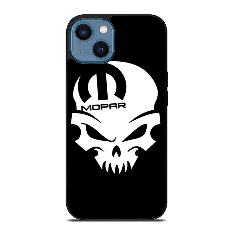 MOPAR CAR SKULL LOGO  iPhone 14 Case Cover MOPAR CAR SKULL LOGO  iPhone 14 Case Cover