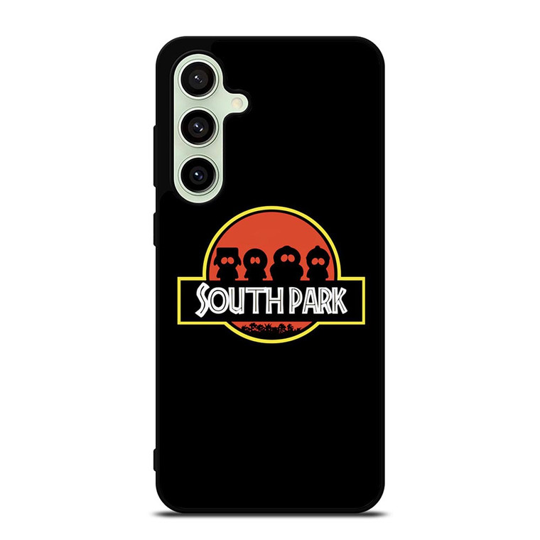 SOUTH PARK AND JURASSIC PARK LOGO FUNNY Samsung Galaxy S24 FE Case Cover