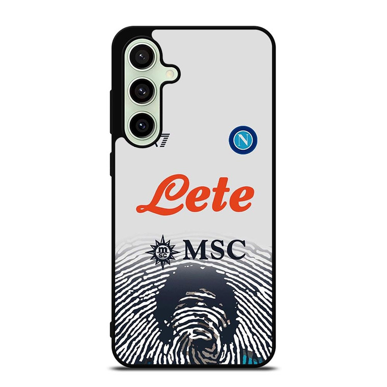 SSC NAPOLI MARADONA WHITE KIT Samsung Galaxy S24 FE Case Cover SSC NAPOLI MARADONA WHITE KIT Samsung Galaxy S24 FE Case Cover