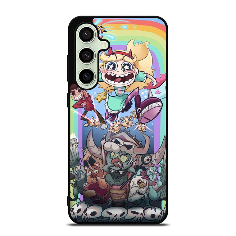 STAR VS THE FORCES OF EVIL CARTOON Samsung Galaxy S24 FE Case Cover STAR VS THE FORCES OF EVIL CARTOON Samsung Galaxy S24 FE Case Cover