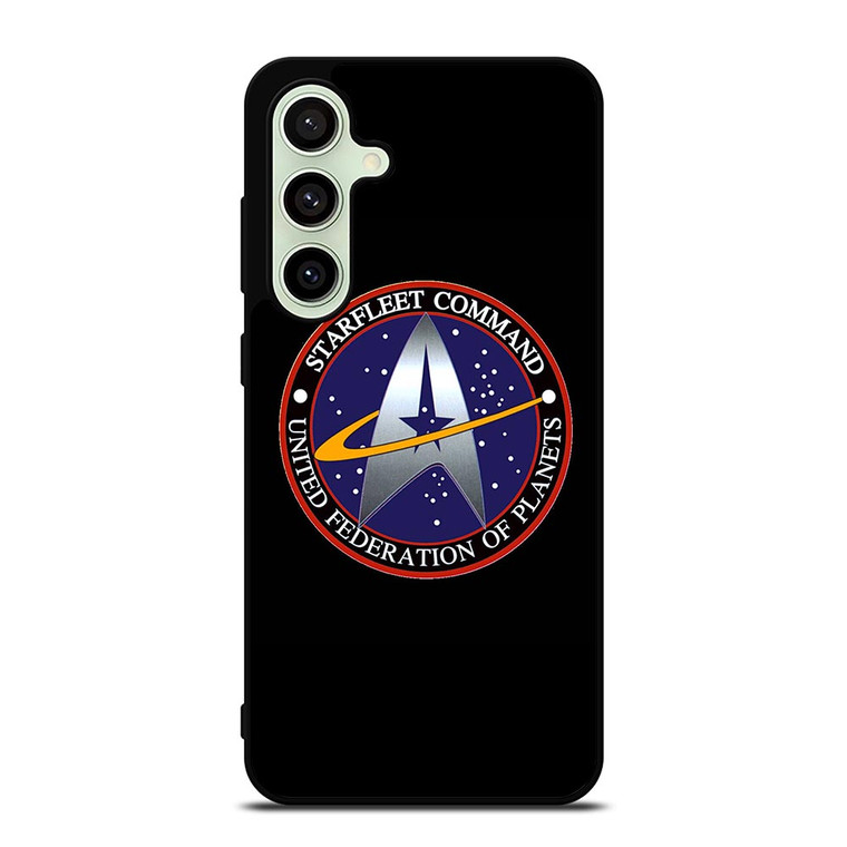 STARFLEET COMMAND BADGE Samsung Galaxy S24 FE Case Cover STARFLEET COMMAND BADGE Samsung Galaxy S24 FE Case Cover