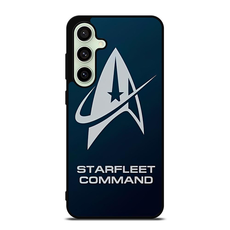 STARFLEET COMMAND LOGO Samsung Galaxy S24 FE Case Cover STARFLEET COMMAND LOGO Samsung Galaxy S24 FE Case Cover