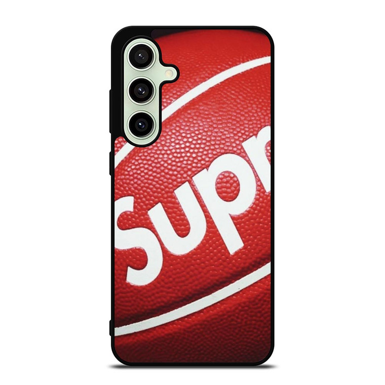 SUPREME LOGO BASKETBALL Samsung Galaxy S24 FE Case Cover