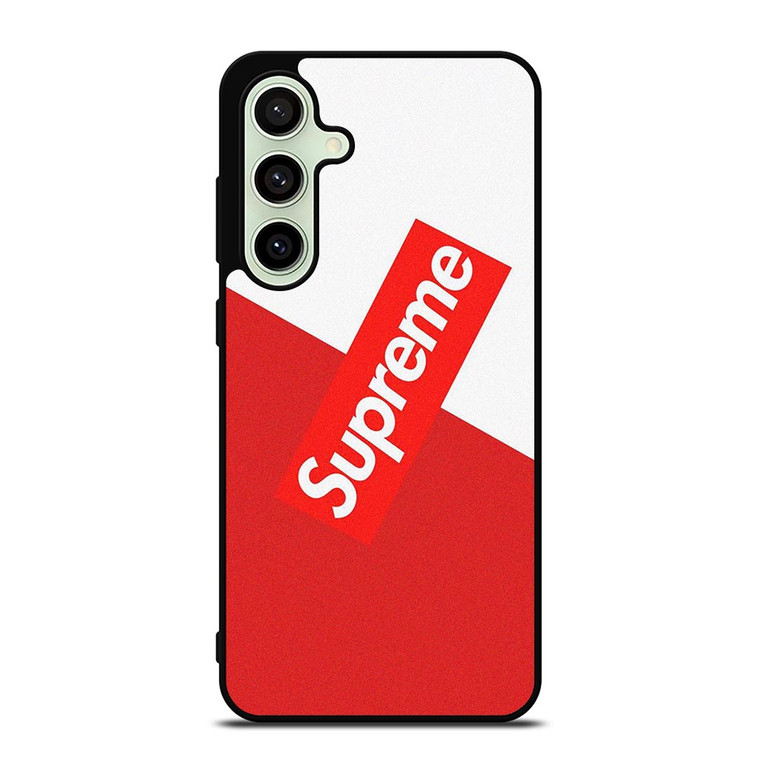 SUPREME SLICED LOGO Samsung Galaxy S24 FE Case Cover