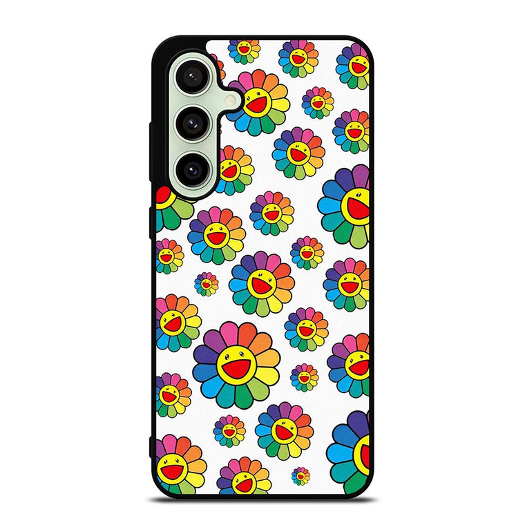 TAKASHI MURAKAMI FLOWER PATTERN Samsung Galaxy S24 FE Case Cover